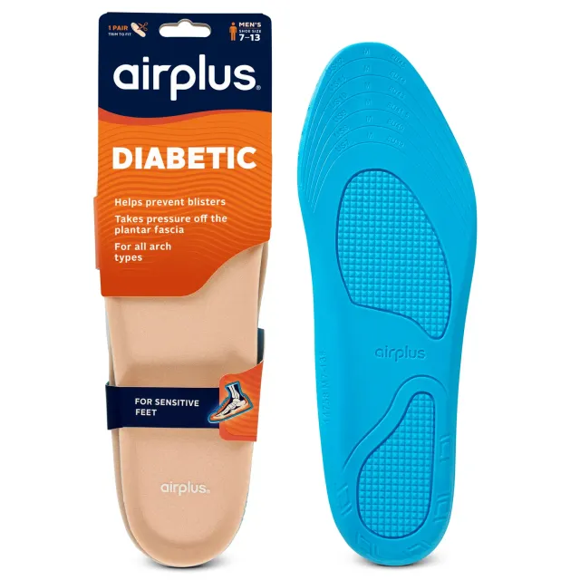 Airplus Diabetic semelle pieds sensibles mousse