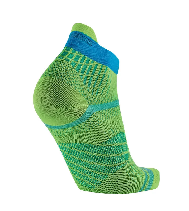 My FIT Run Feel chaussettes running jaune-turquoise