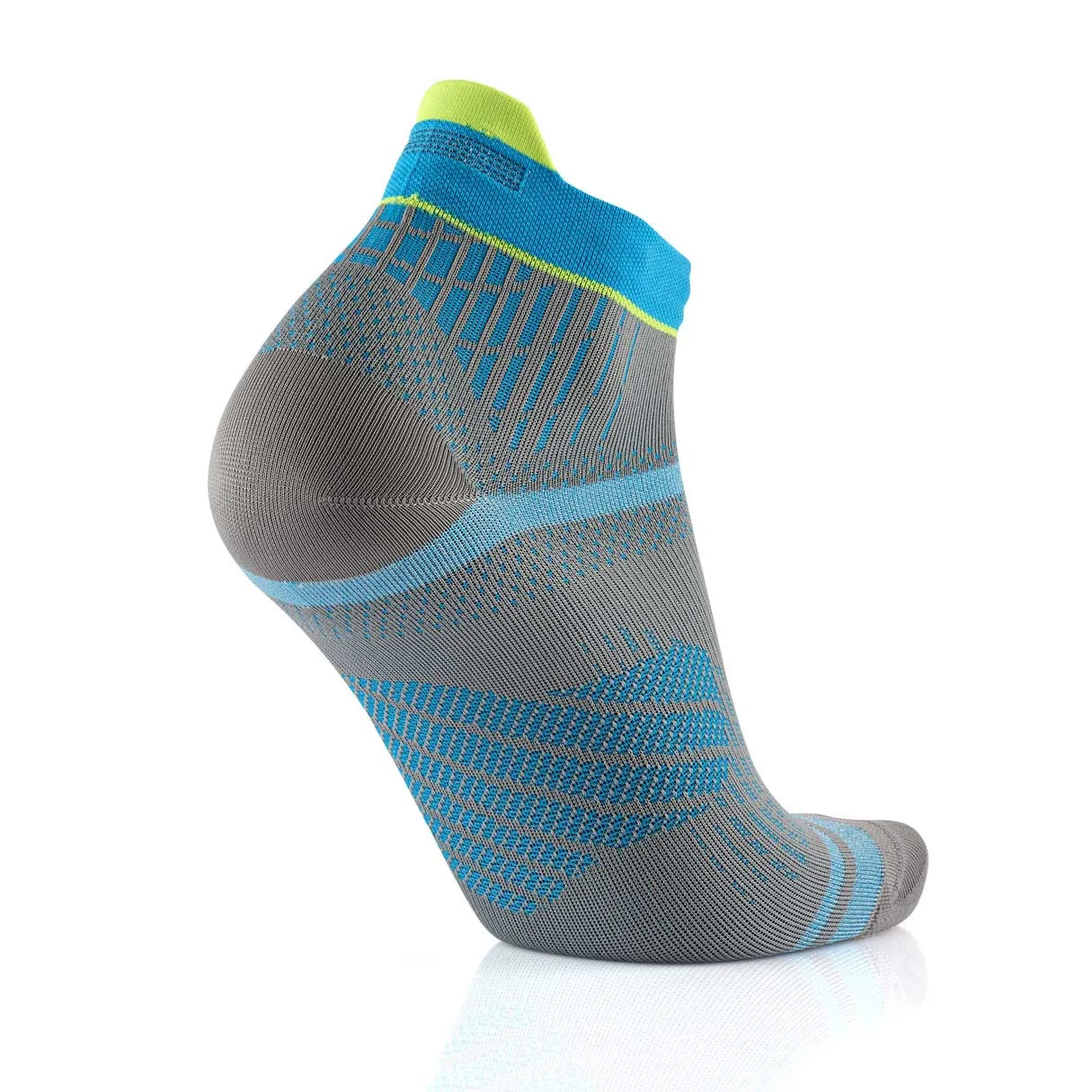 My FIT Run Feel chaussettes running fines gris turquoise