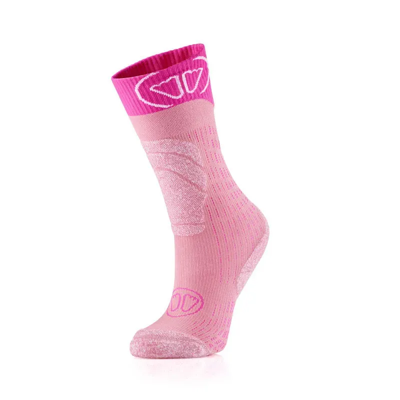 My FIT Ski Merino Junior chaussettes ski rose violet mérinos