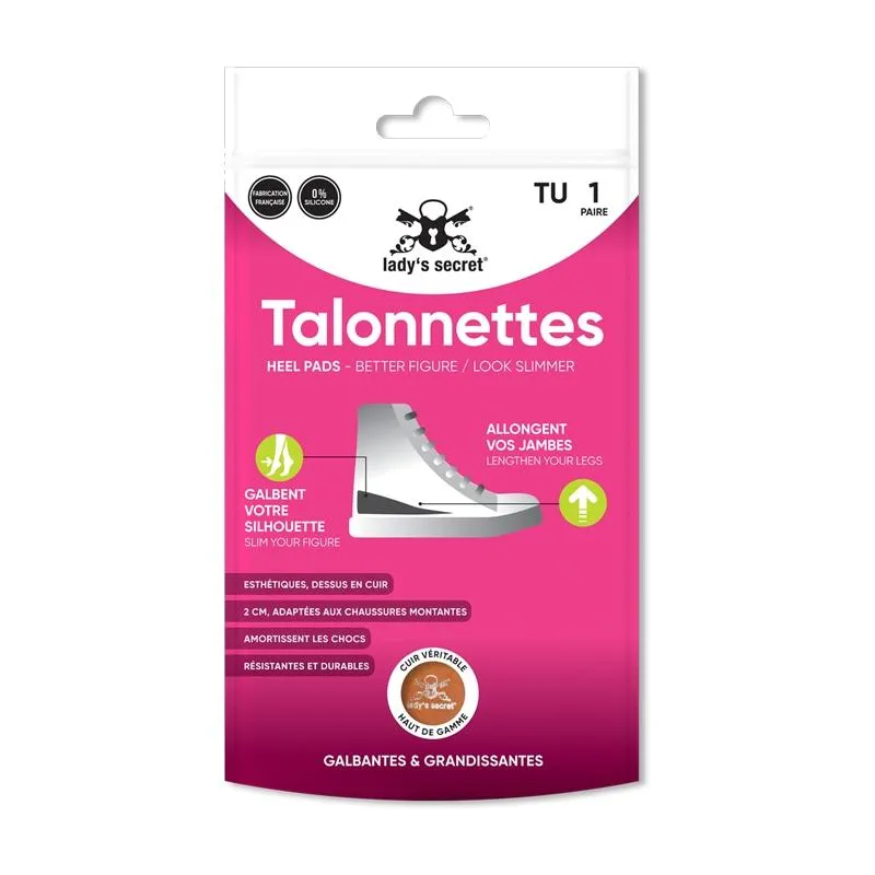 Lady's Secret Talonnette Galbante 2 cm cuir d'agneau