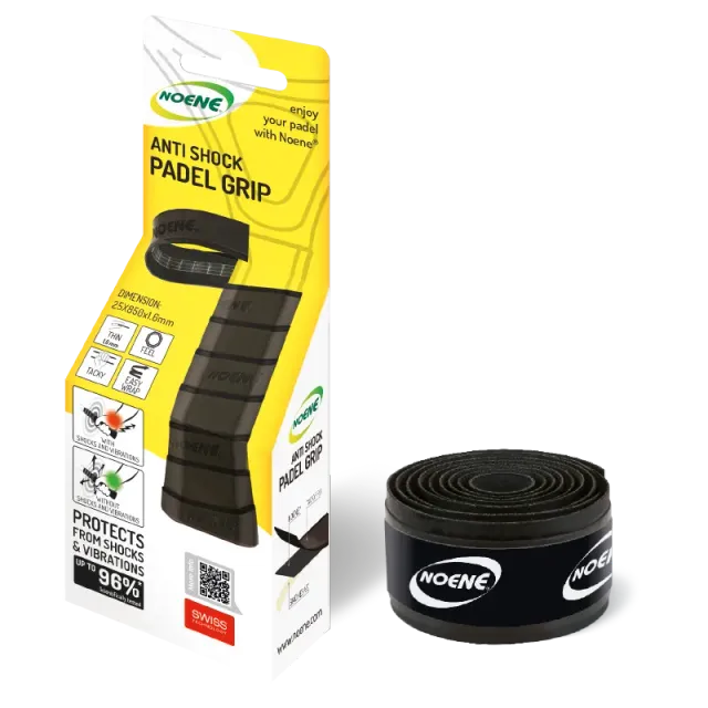 Noene Anti Shock Grip Padel Beach Tennis grip raquette 1,6 mm adhérent