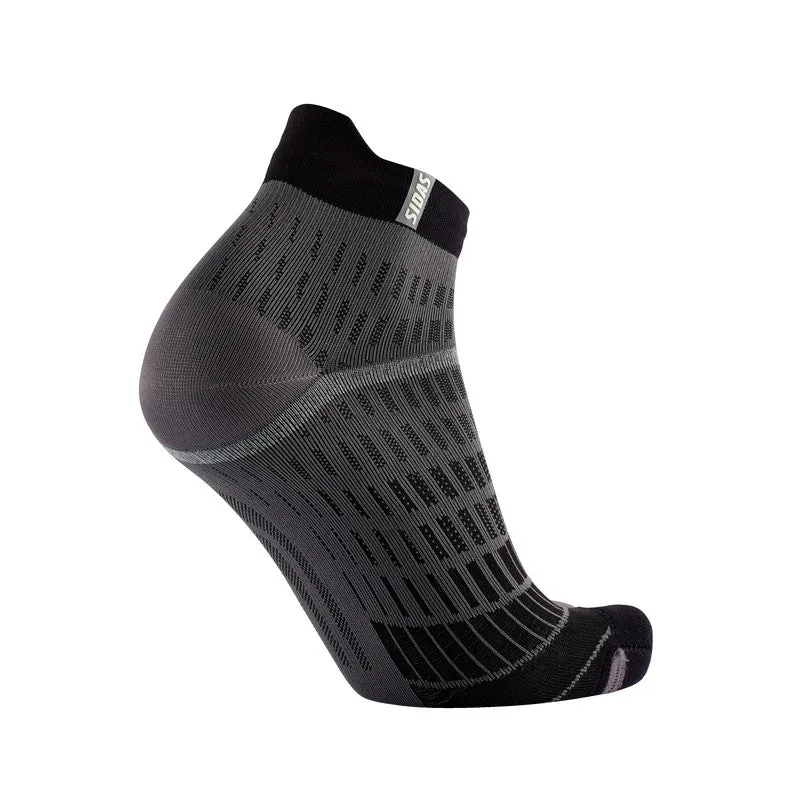 My FIT T-Free Run chaussettes running gris/noir