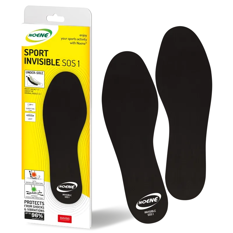 Noene Invisible SOS1 semelles sport ultra-fines 1 mm