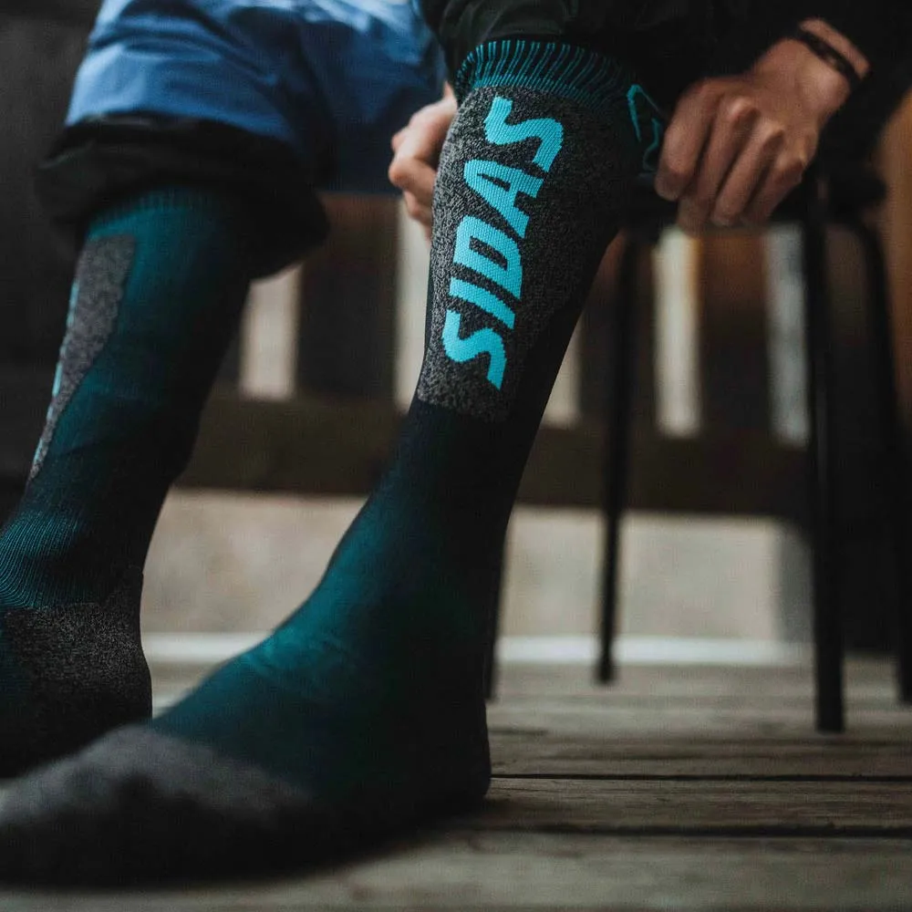 My FIT Ski Expert Uni chaussettes ski bleues recyclées