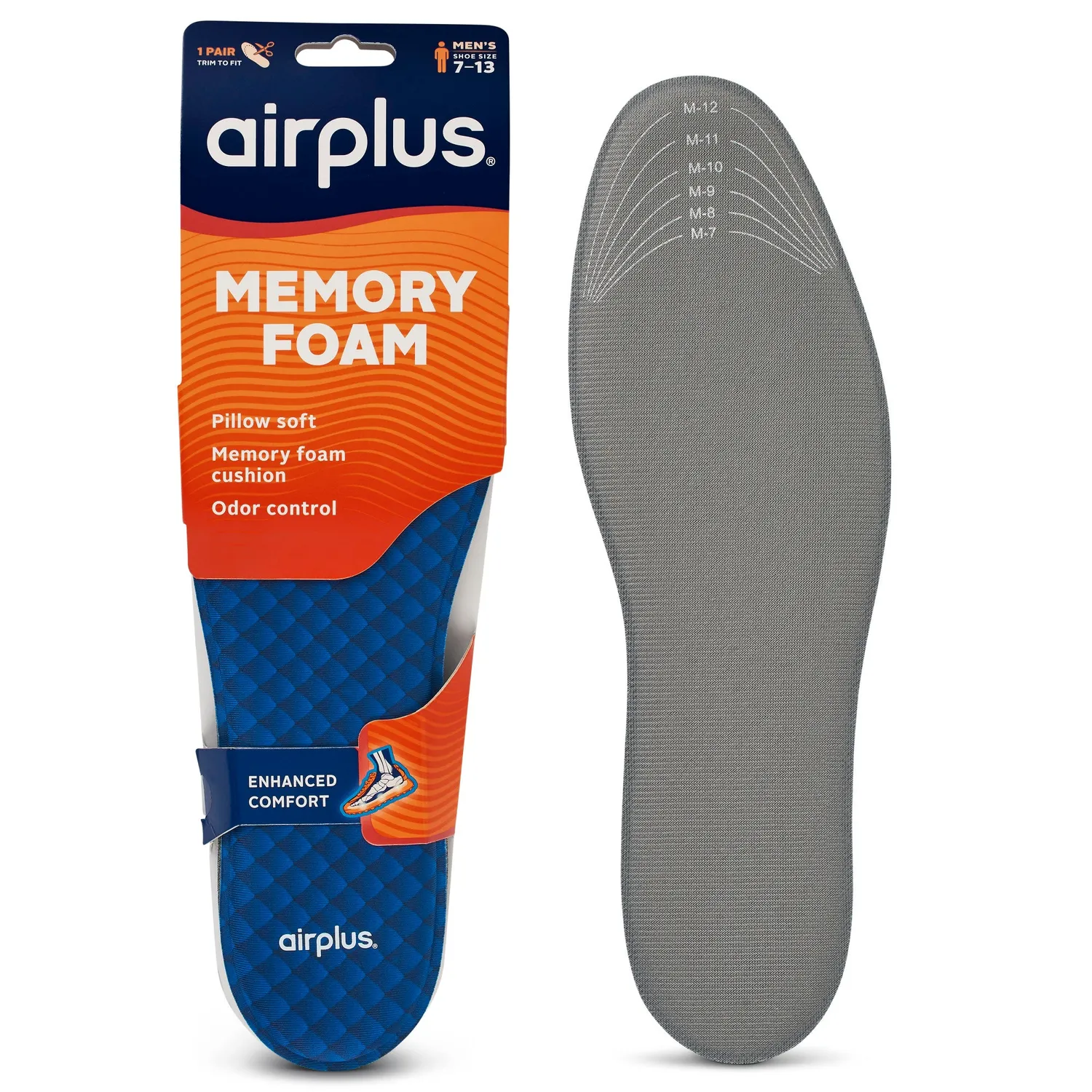 Airplus Memory Comfort semelles mémoire de forme découper