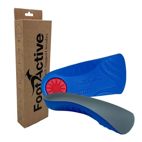 FootActive Medical 3/4 semelle orthopédique talon noir