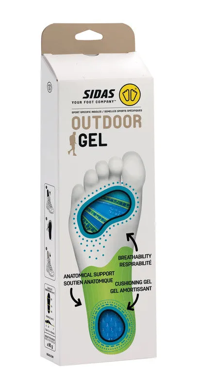 My FIT Outdoor Gel semelles randonnée gel L amortissantes