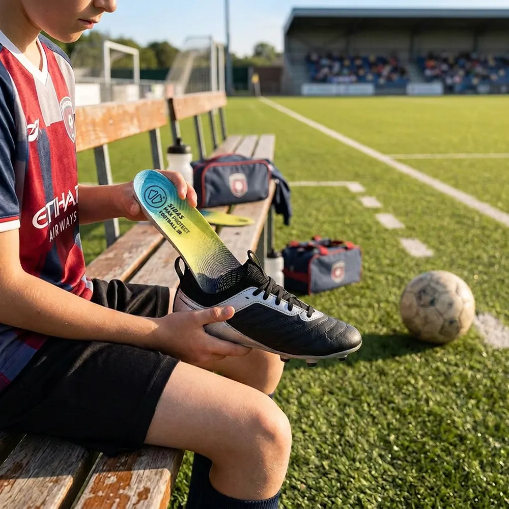 Sidas Max Protect Football Junior semelles football amorti