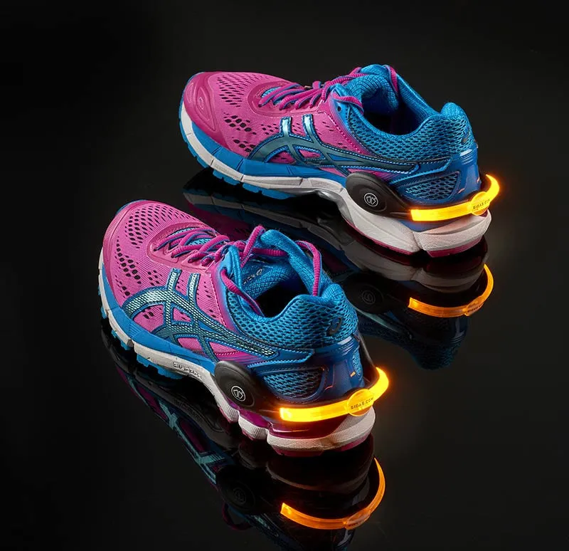 My Fit Light Shoe Clip clip lumineux running x2 LED jaune