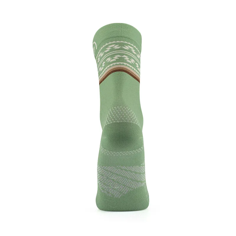 My FIT Run Spirit chaussettes running vert respirant