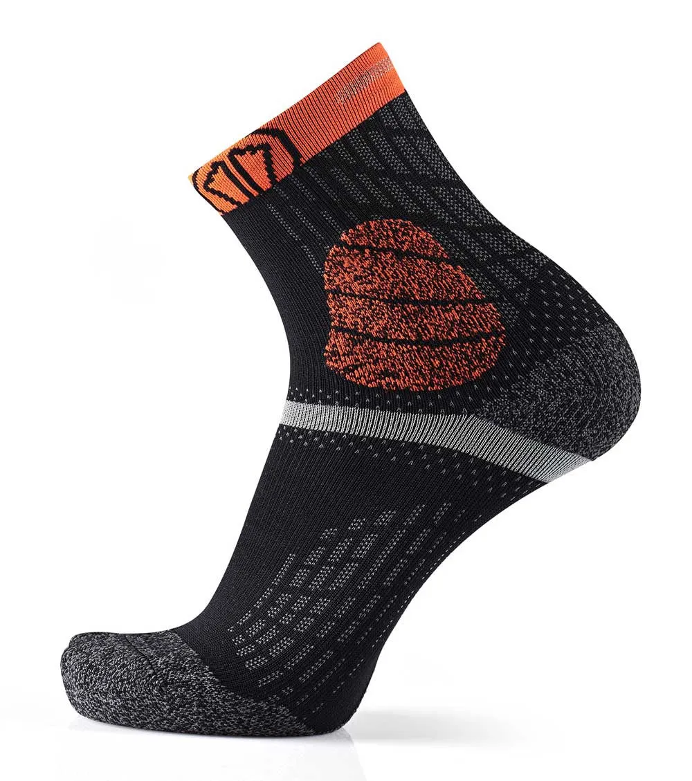 My FIT Trail Protect chaussettes trail noir/orange anti-ampoule