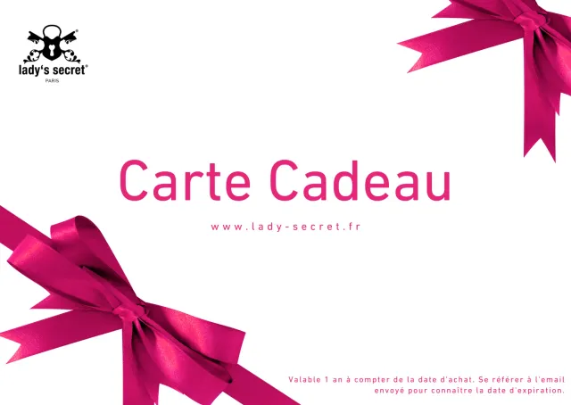 Lady's Secret Carte-cadeau 10 € valable 1 an