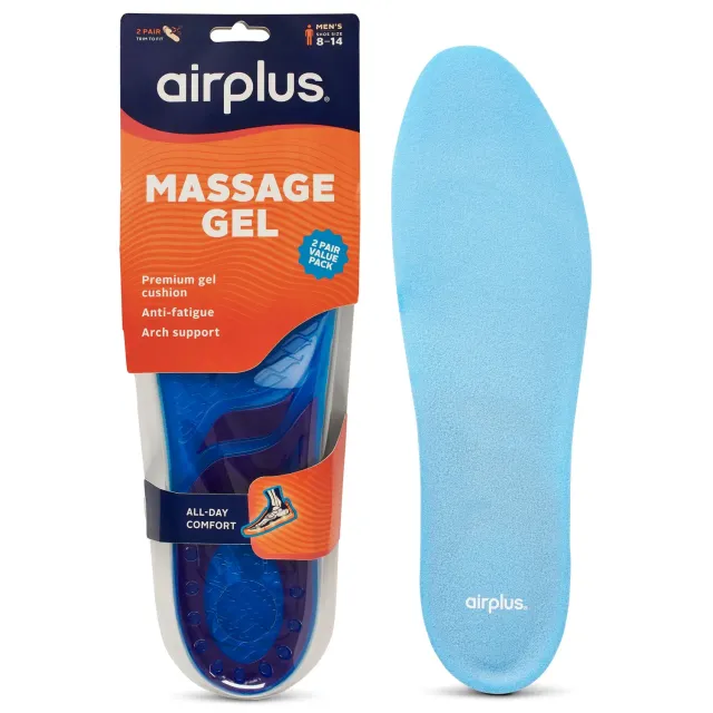 Airplus Massage Gel semelle gel amorti lot de 2