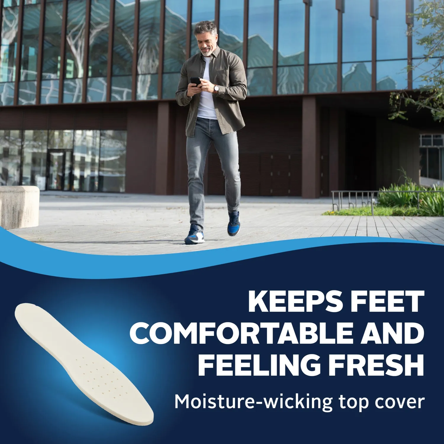 Airplus Ultra Thick semelles épaisses mousse 2 paires