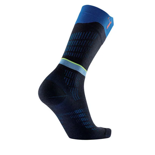 My FIT Ski Nordic Performance chaussettes ski noir/bleu chaud