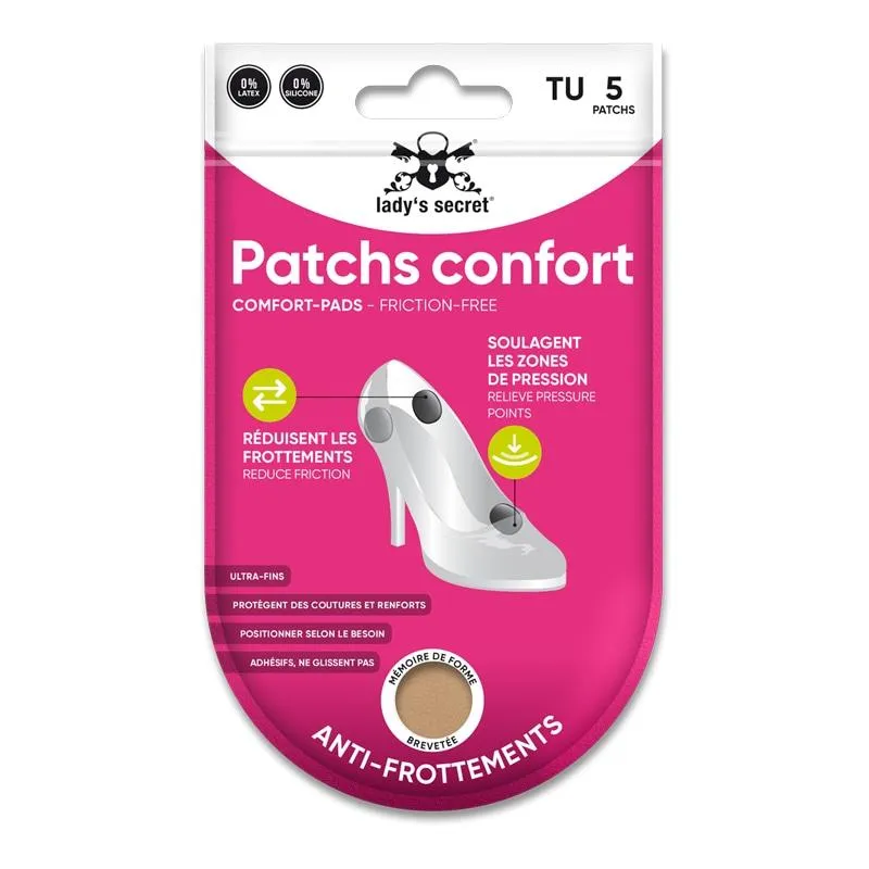 Lady's Secret Patchs confort anti-frottement ampoules