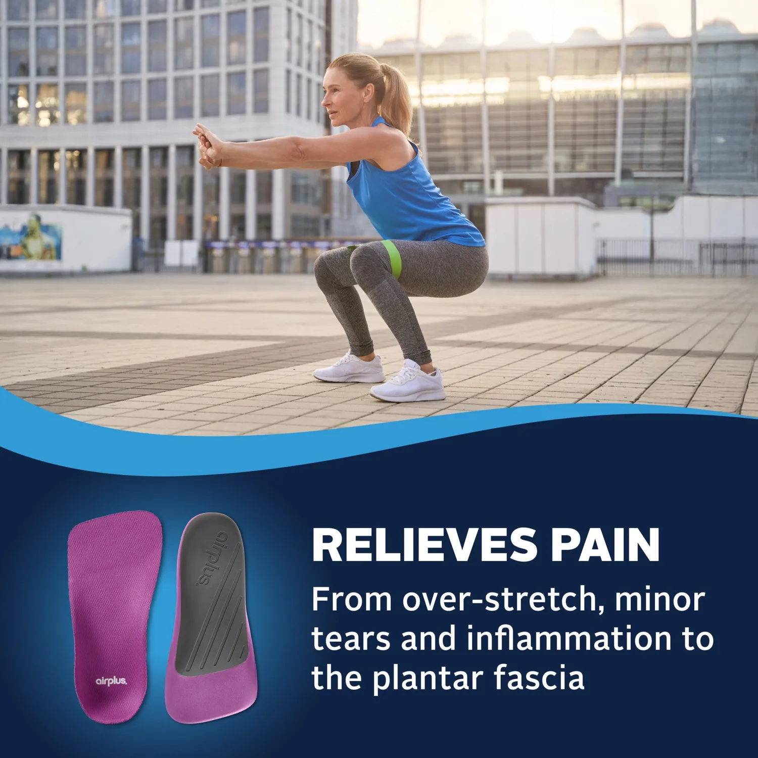 Airplus Plantar Fascia Elite semelle 3/4 fasciite
