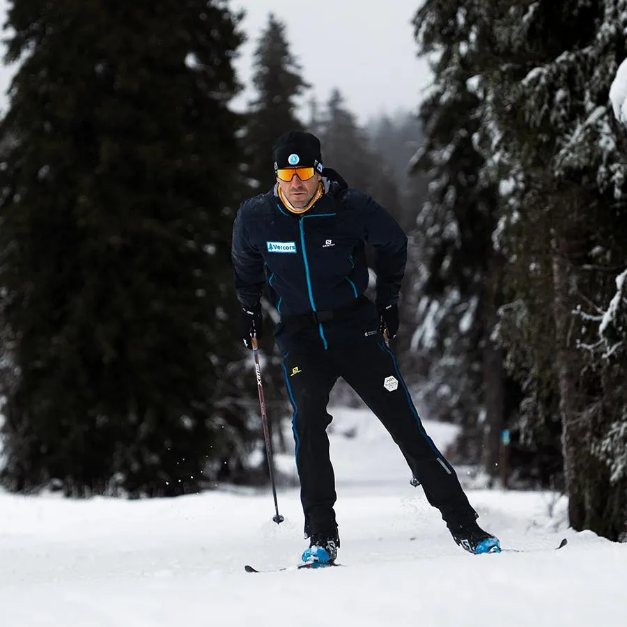My FIT Ski Nordic Performance chaussettes ski noir/bleu chaud