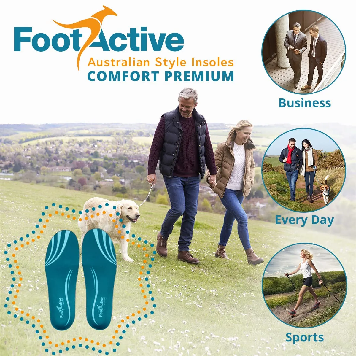 FootActive Comfort semelle 42-43 soutien voûte