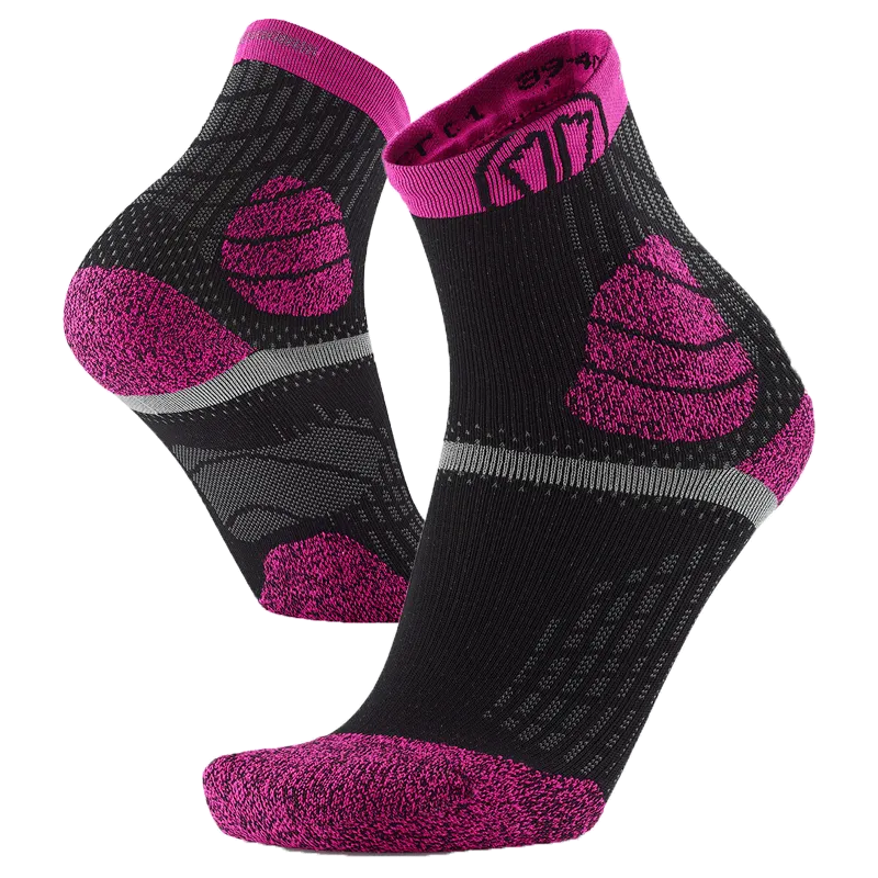 My FIT Trail Protect chaussettes trail rose/noir