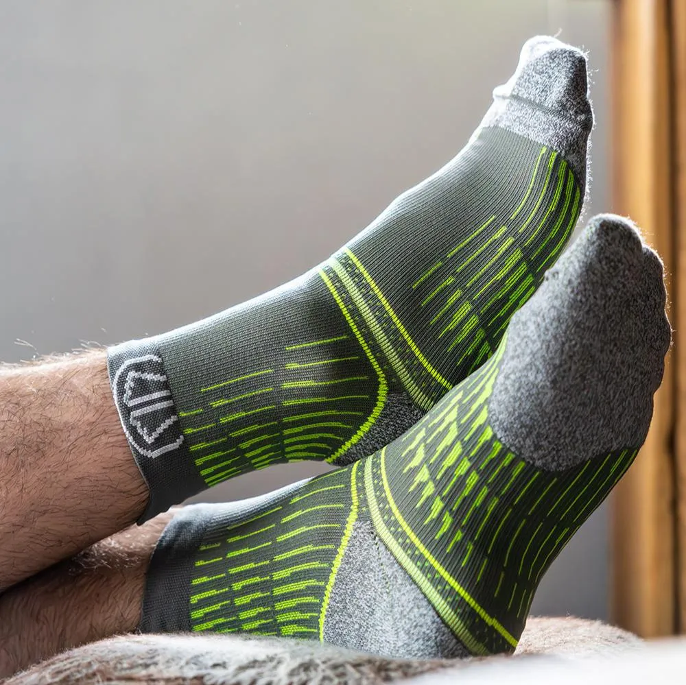 My FIT Run Anatomic Comfort chaussettes run vert/jaune