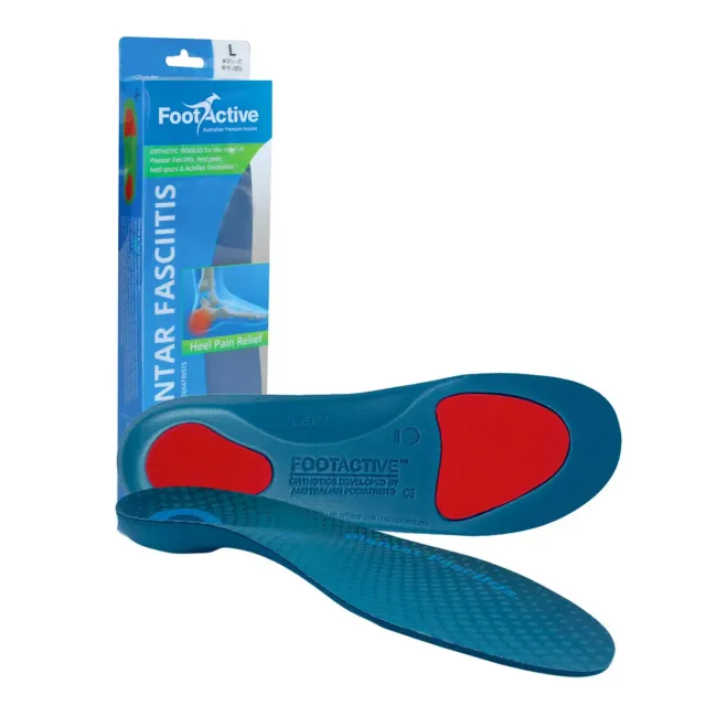 FootActive Plantar Fasciitis semelles orthopédiques extra-coussinets