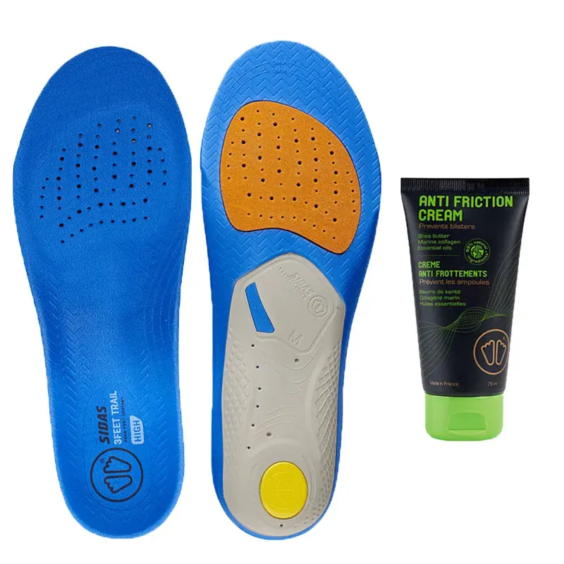 My FIT 3Feet Trail High semelles trail + crème 2 pièces
