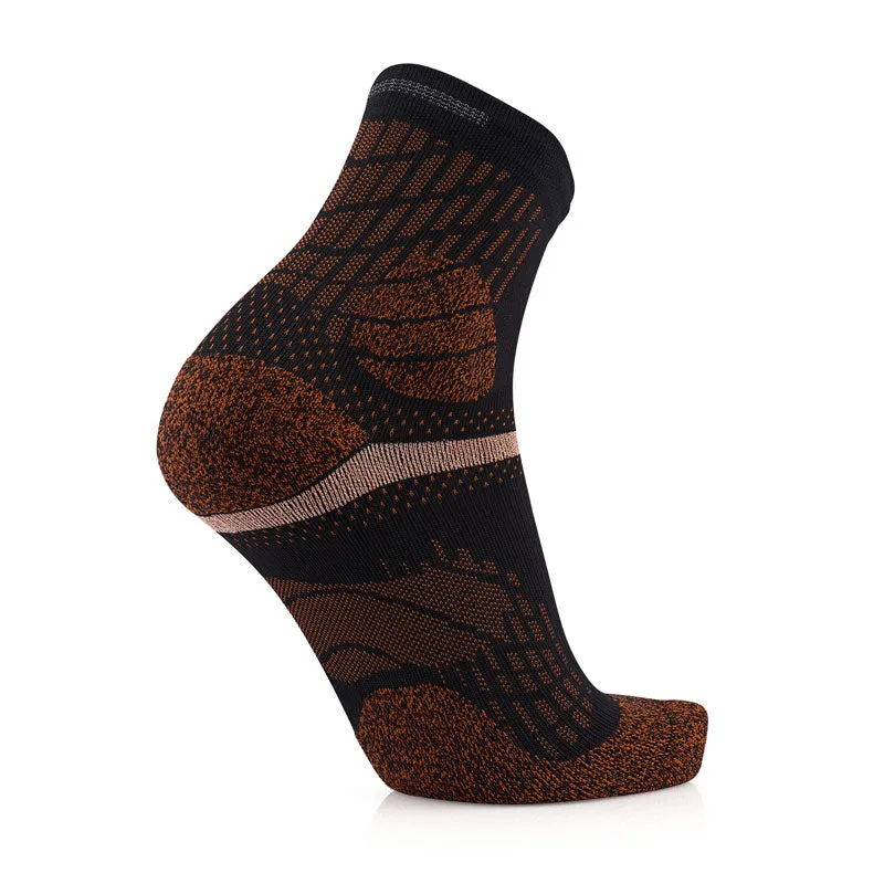 My FIT Trail Protect V2 chaussettes trail noir orange