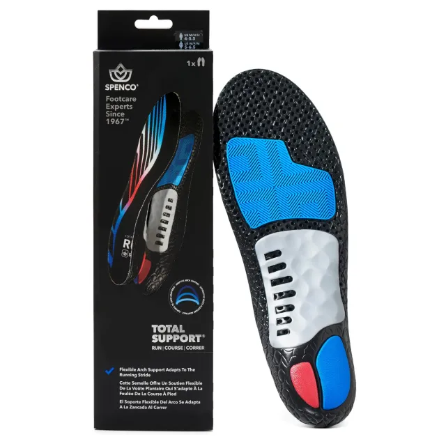 Spenco Total Support Run semelles running soutien pronation