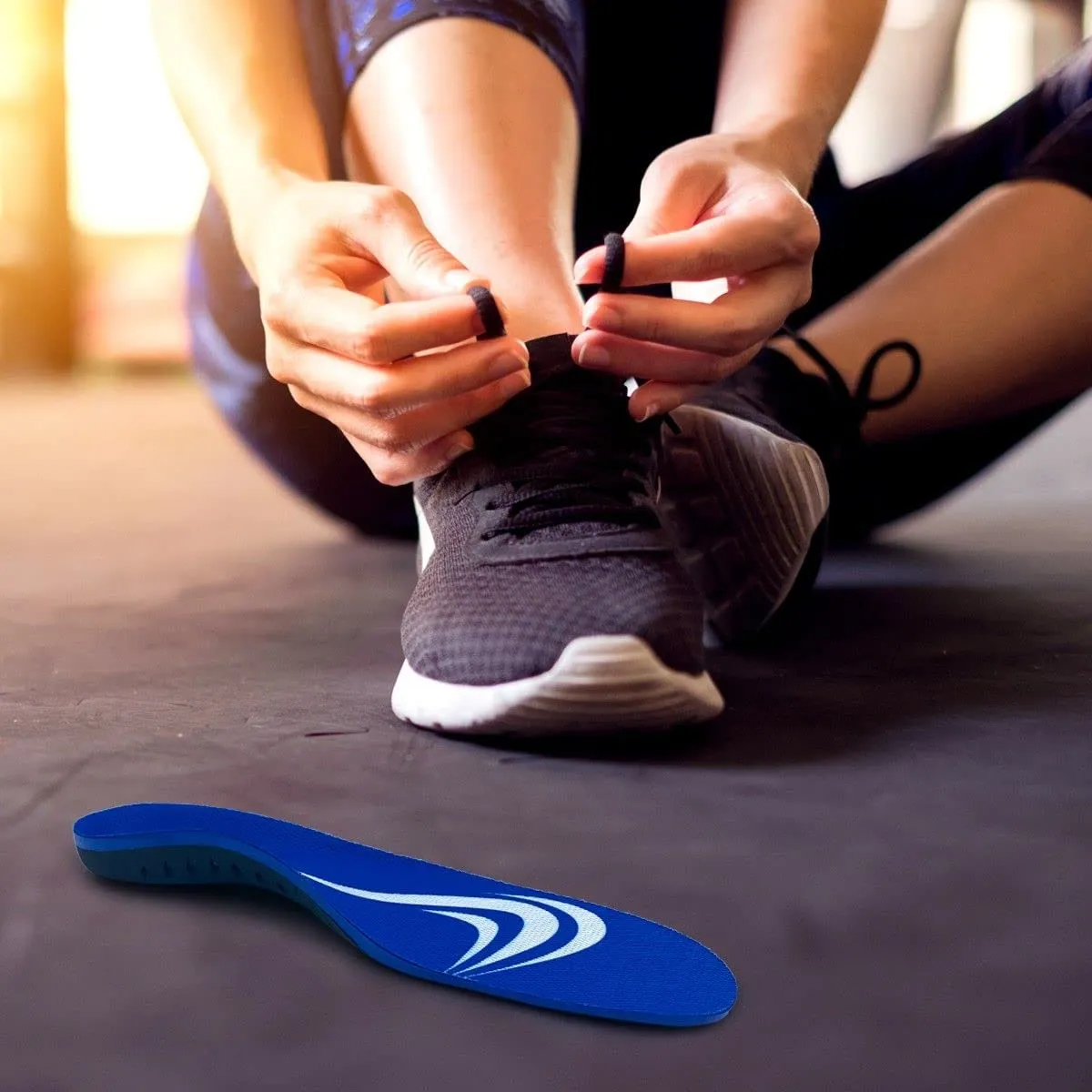 FootActive Sports semelles orthopédiques bleu 36/38 amorti