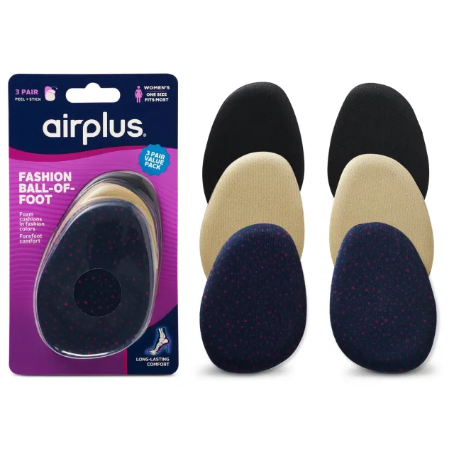 Airplus Fashion coussinet avant-pied adhésif 3 paires