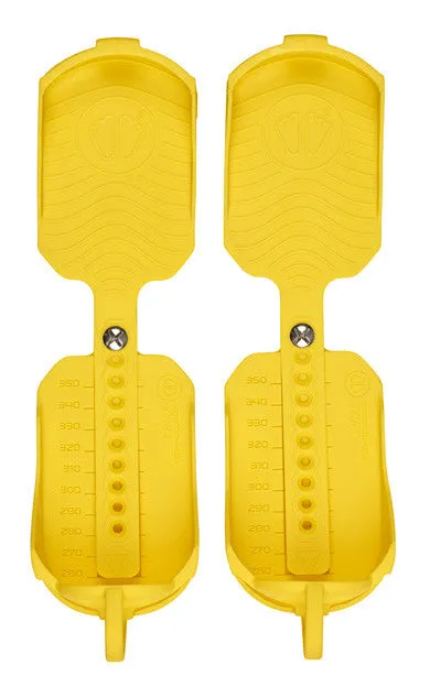 My FIT Ski Boot Traction antidérapants chaussures ski jaune