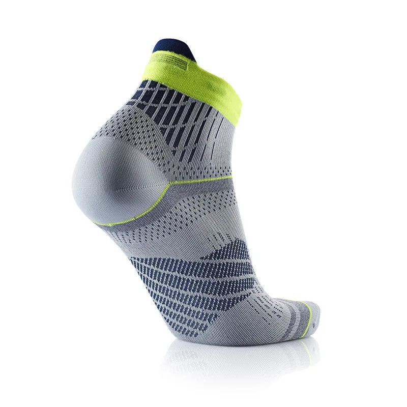 My FIT Run Feel chaussettes running fines gris jaune