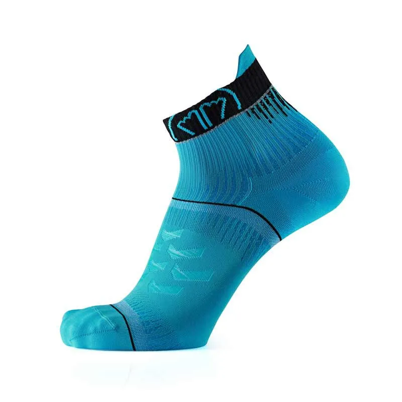 My FIT Run Ultra chaussettes running noir turquoise stabilisantes