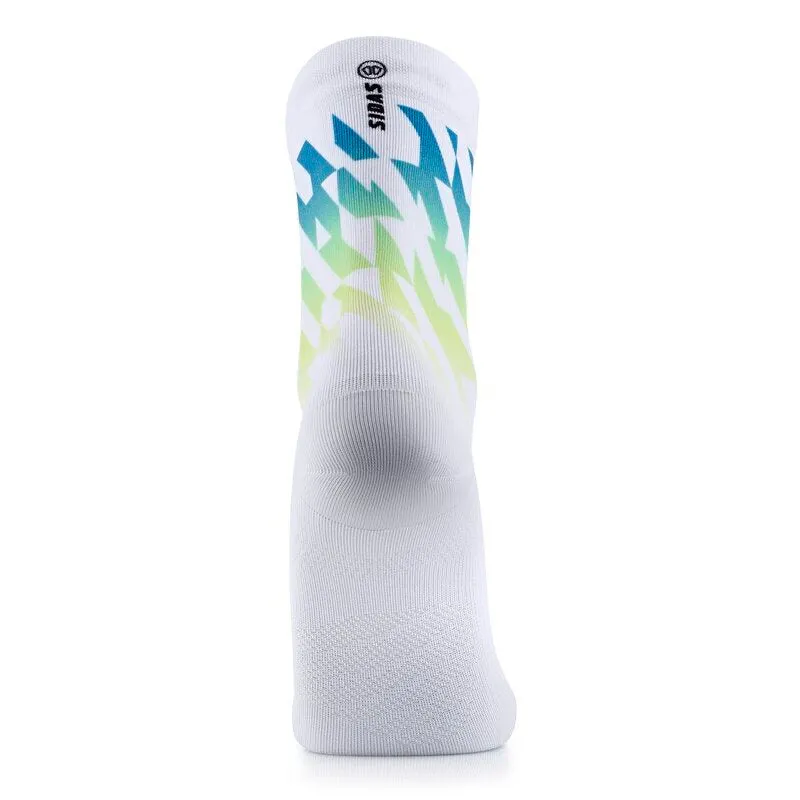 My FIT Run Colors Geo chaussettes trail vert bleu