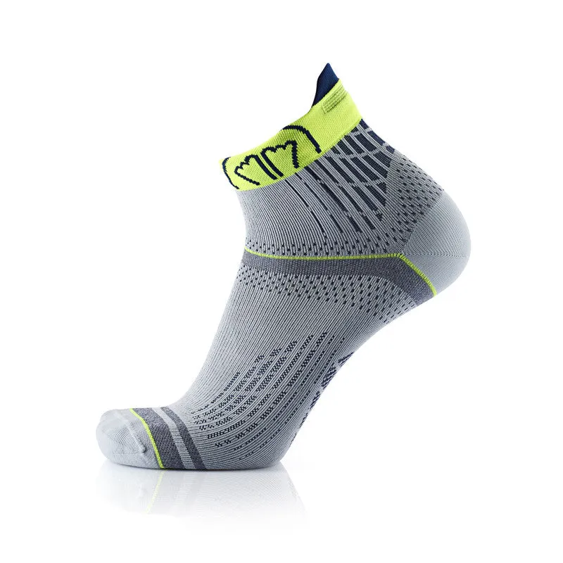 My FIT Run Feel chaussettes running fines gris jaune