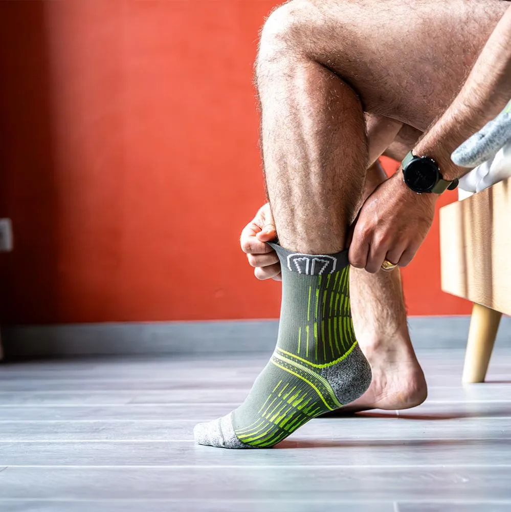 My FIT Run Anatomic Comfort chaussettes run vert/jaune
