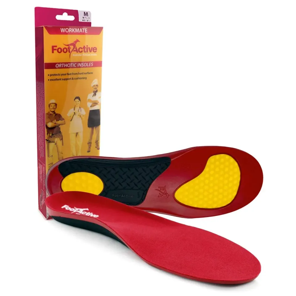 FootActive Workmate semelles travail 39/41 amorti talon