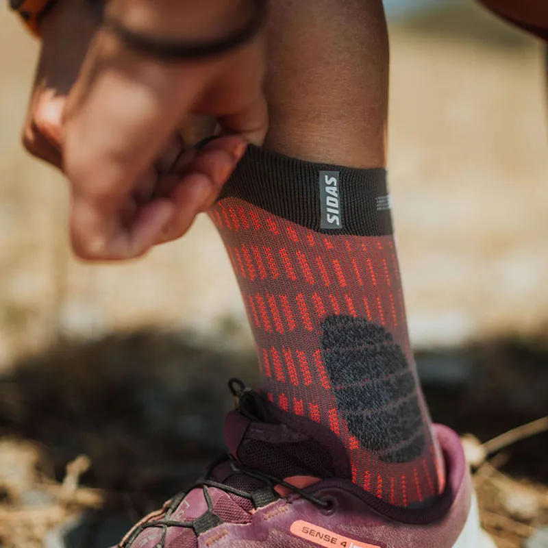My FIT T-Free Trail chaussettes trail orange gros orteil libre