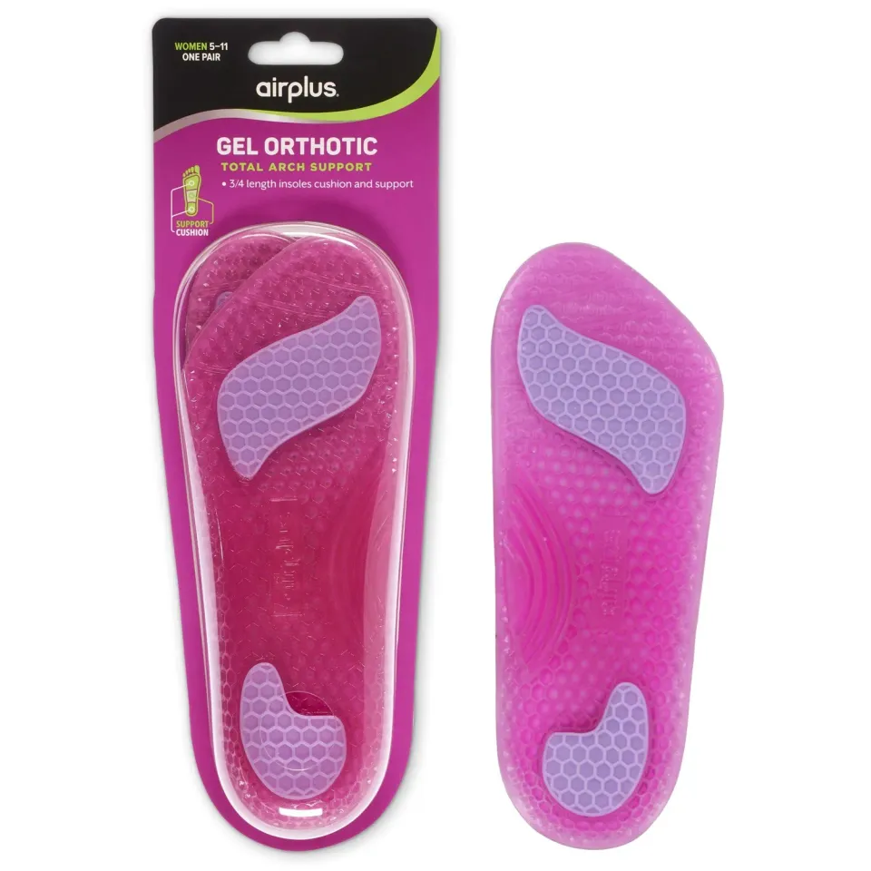 Airplus Gel Comfort semelles gel 3/4 amorti talon