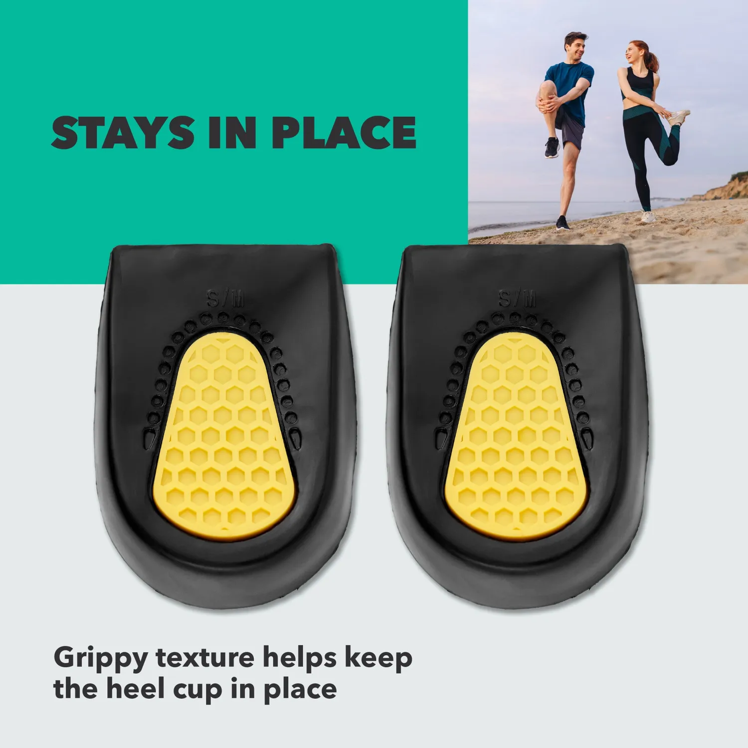 Spenco Gel Heel Cups talonnettes gel amorti talon
