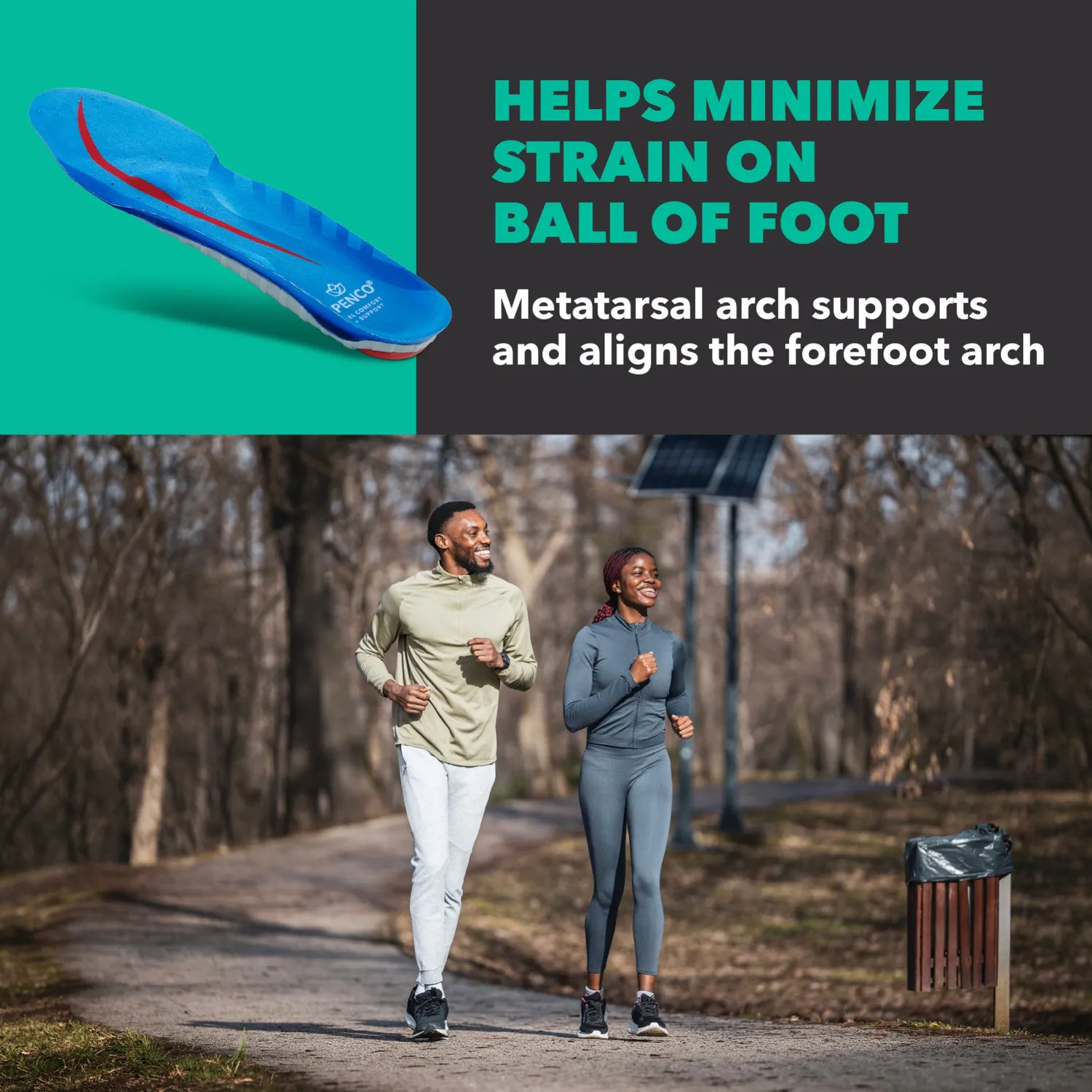 Spenco Gel Comfort Support semelle gel voûte moyenne