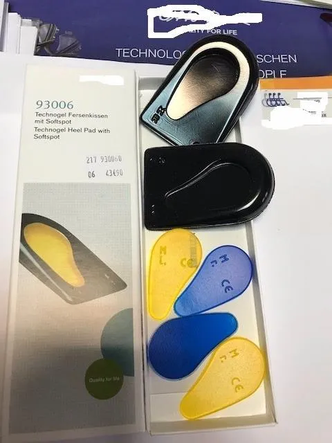 FootActive Confort semelles orthopédiques S 39/41 anti-douleur talon