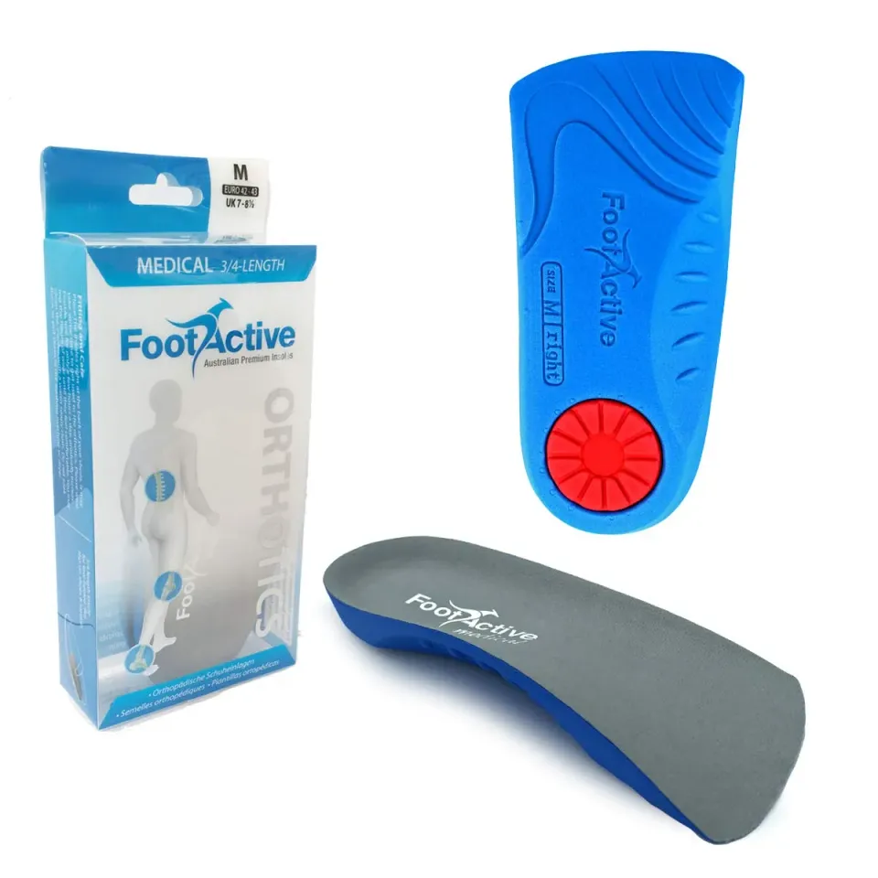 FootActive Medical 3/4 semelle orthopédique 39-41 talon