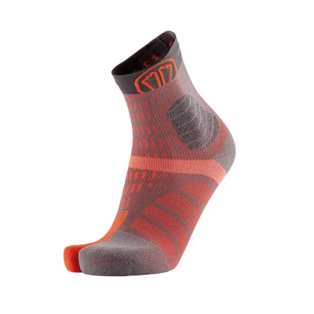 My FIT T-Free Trail chaussettes trail orange gros orteil libre