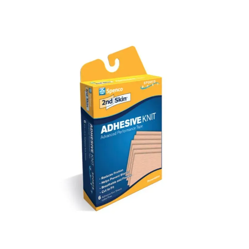 Spenco Adhesive Knit pansement anti-ampoules sport adhésif