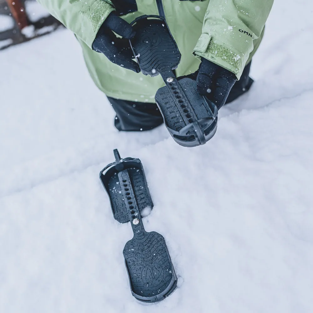 My FIT Ski Boot Traction patins antidérapants noir ajustable