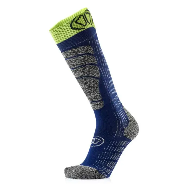 My FIT Ski Comfort chaussettes ski bleu-gris chaudes