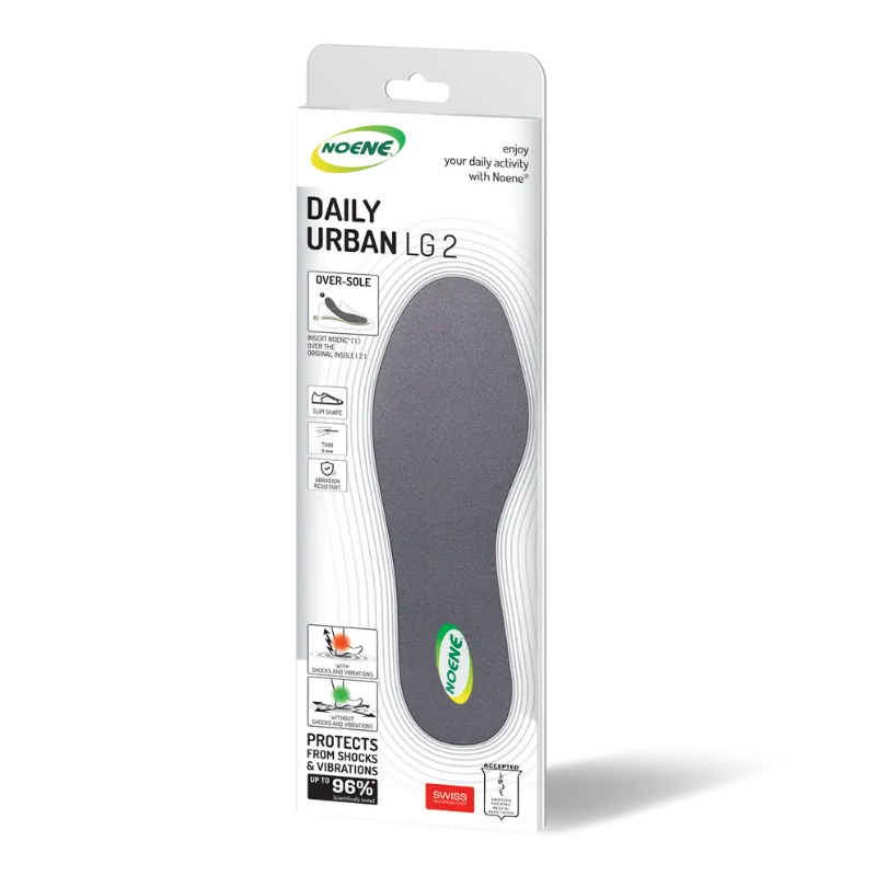 Noene Urban LG2 semelles ville fines 2 mm chaussures étroites